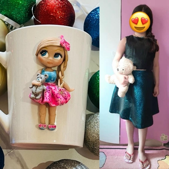 Other - Coffee mug Christmas mug cute mugs dolls